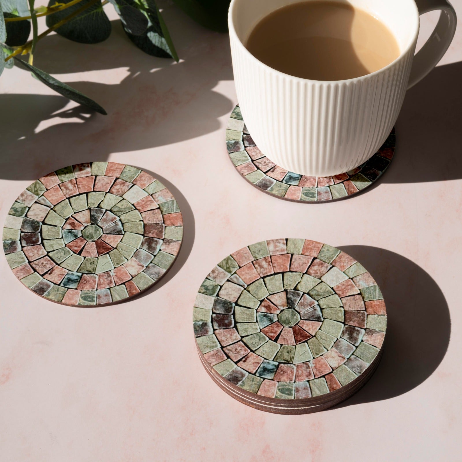 Berry Glow Handmade Coaster for Country Home Decor